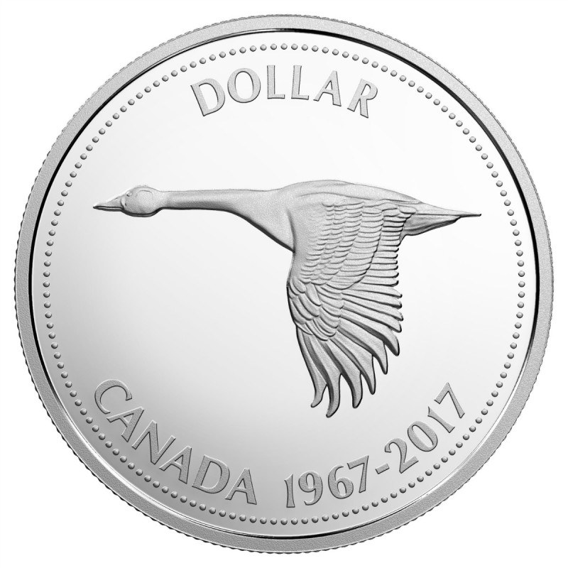 2017 (1967-) Canadian 1967 Centennial Coins - Fine Silver 7-Coin ...